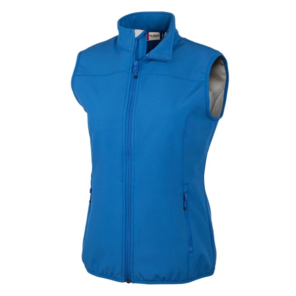 Clique Trail Eco Stretch Softshell Women's Full Zip Vest - Clique Trail Eco Stretch Softshell Women's Full Zip Vest - Image 4 of 5