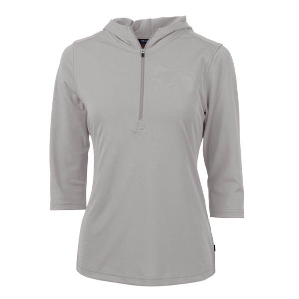 Cutter & Buck Virtue Eco Pique Recycled Half Zip Pullover... - Cutter & Buck Virtue Eco Pique Recycled Half Zip Pullover... - Image 5 of 11