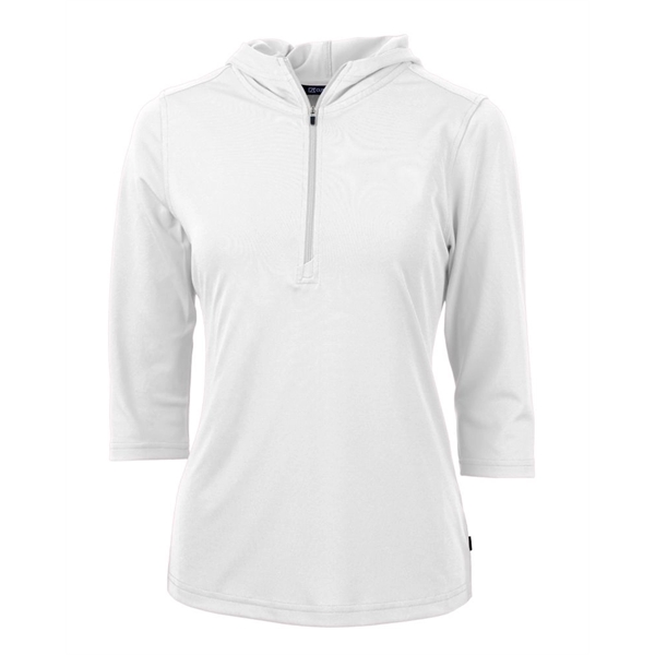 Cutter & Buck Virtue Eco Pique Recycled Half Zip Pullover... - Cutter & Buck Virtue Eco Pique Recycled Half Zip Pullover... - Image 6 of 11