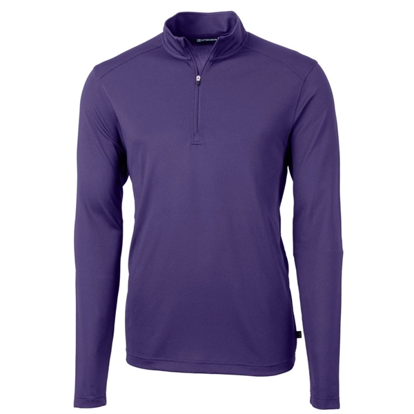 Cutter & Buck Virtue Eco Pique Recycled Quarter Zip Mens ... - Cutter & Buck Virtue Eco Pique Recycled Quarter Zip Mens ... - Image 3 of 17