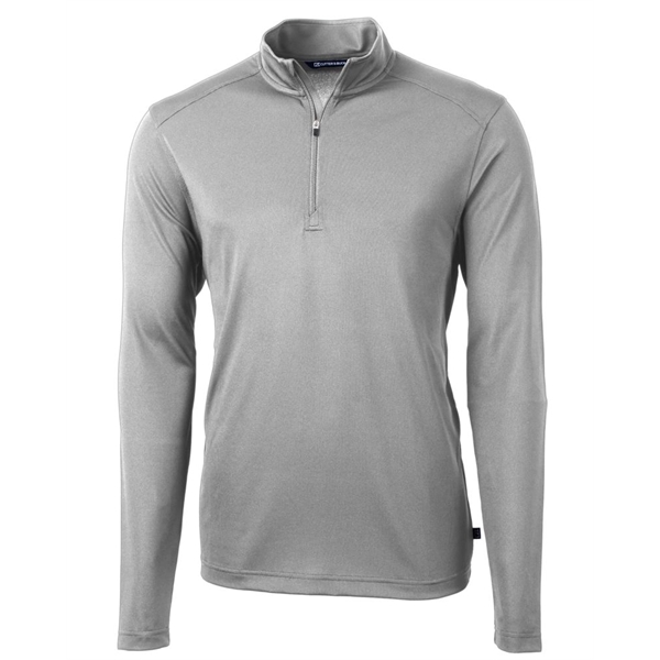Cutter & Buck Virtue Eco Pique Recycled Quarter Zip Mens ... - Cutter & Buck Virtue Eco Pique Recycled Quarter Zip Mens ... - Image 6 of 17