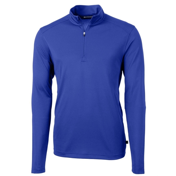 Cutter & Buck Virtue Eco Pique Recycled Quarter Zip Mens ... - Cutter & Buck Virtue Eco Pique Recycled Quarter Zip Mens ... - Image 7 of 17