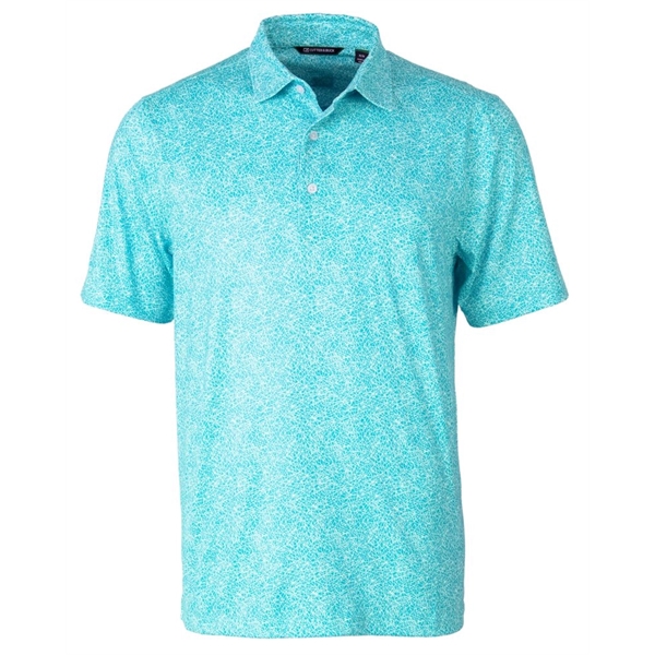 Cutter & Buck Pike Constellation Print Stretch Mens Polo - Cutter & Buck Pike Constellation Print Stretch Mens Polo - Image 3 of 14