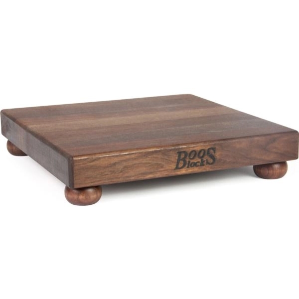 John Boos Black Walnut Cutting Board, 12'' x 12'' x 1.5'' - John Boos Black Walnut Cutting Board, 12'' x 12'' x 1.5'' - Image 0 of 0