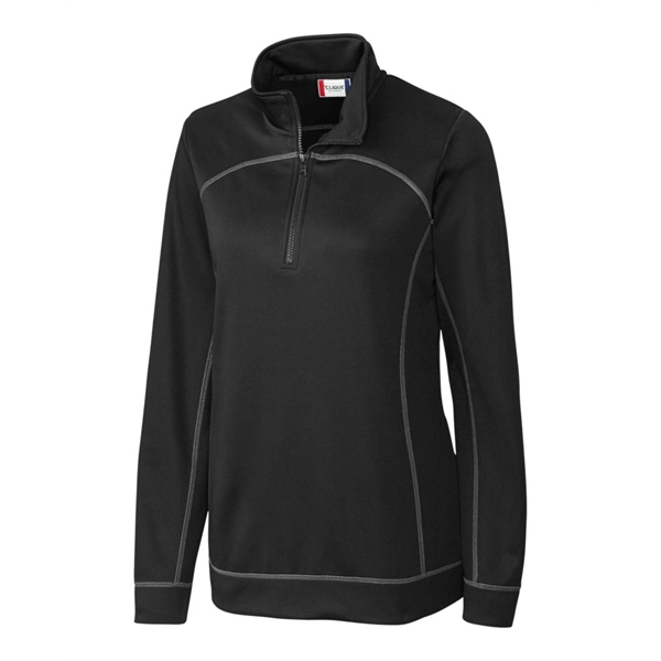 Clique Helsa Performance Womens Half Zip Pullover Sweatshirt - Clique Helsa Performance Womens Half Zip Pullover Sweatshirt - Image 0 of 10