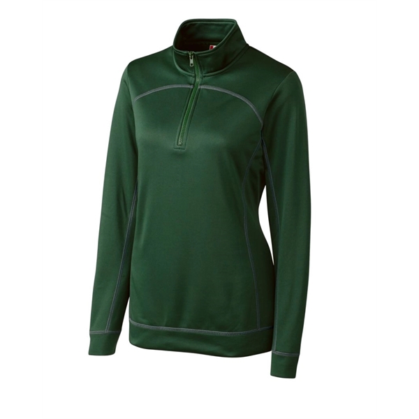 Clique Helsa Performance Womens Half Zip Pullover Sweatshirt - Clique Helsa Performance Womens Half Zip Pullover Sweatshirt - Image 2 of 10