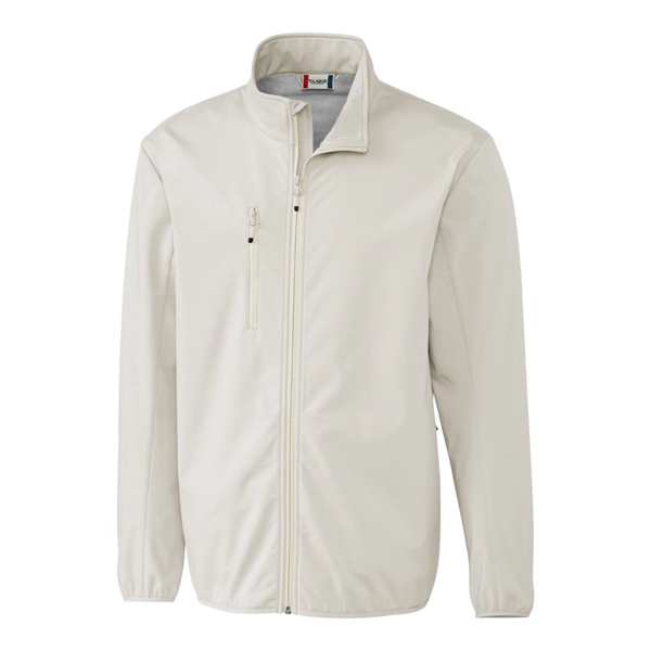 Clique Trail Eco Stretch Softshell Full Zip Mens Jacket - Clique Trail Eco Stretch Softshell Full Zip Mens Jacket - Image 4 of 13