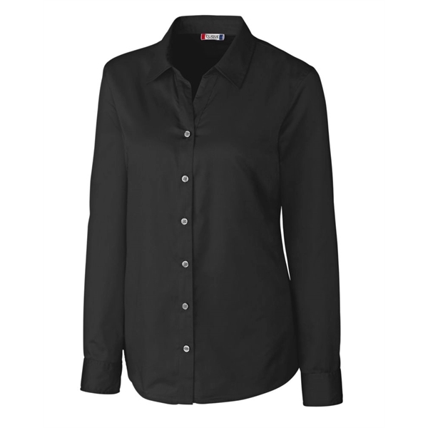 Clique Avesta Stain Resistant Womens Long Sleeve Button D... - Clique Avesta Stain Resistant Womens Long Sleeve Button D... - Image 0 of 5