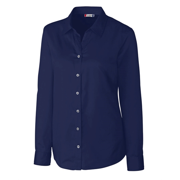 Clique Avesta Stain Resistant Womens Long Sleeve Button D... - Clique Avesta Stain Resistant Womens Long Sleeve Button D... - Image 1 of 5