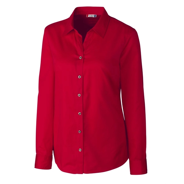 Clique Avesta Stain Resistant Womens Long Sleeve Button D... - Clique Avesta Stain Resistant Womens Long Sleeve Button D... - Image 3 of 5