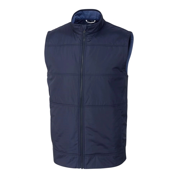 Cutter & Buck Stealth Hybrid Quilted Mens Windbreaker Vest - Cutter & Buck Stealth Hybrid Quilted Mens Windbreaker Vest - Image 0 of 26