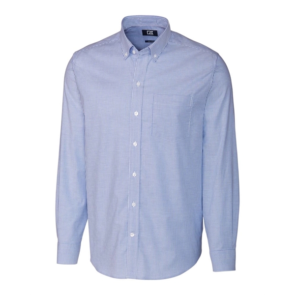 Cutter & Buck Stretch Oxford Stripe Mens Long Sleeve Dres... - Cutter & Buck Stretch Oxford Stripe Mens Long Sleeve Dres... - Image 2 of 5