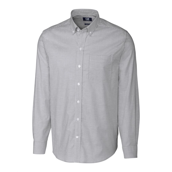 Cutter & Buck Stretch Oxford Stripe Mens Long Sleeve Dres... - Cutter & Buck Stretch Oxford Stripe Mens Long Sleeve Dres... - Image 3 of 5
