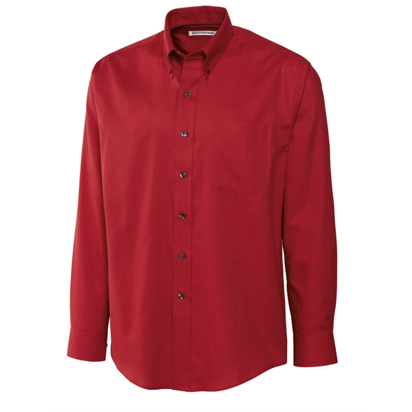 Cutter & Buck Epic Easy Care Nailshead Mens Long Sleeve D... - Cutter & Buck Epic Easy Care Nailshead Mens Long Sleeve D... - Image 5 of 12