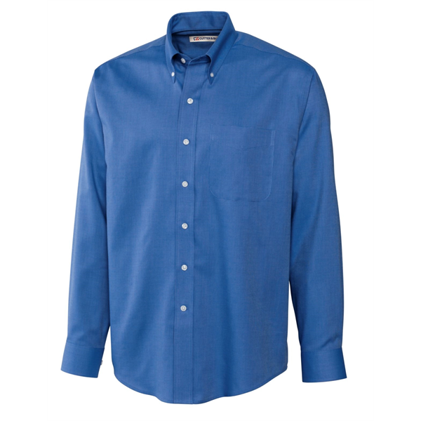 Cutter & Buck Epic Easy Care Nailshead Mens Long Sleeve D... - Cutter & Buck Epic Easy Care Nailshead Mens Long Sleeve D... - Image 9 of 12