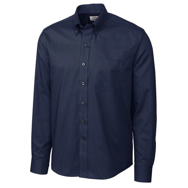 Cutter & Buck Epic Easy Care Nailshead Mens Long Sleeve D... - Cutter & Buck Epic Easy Care Nailshead Mens Long Sleeve D... - Image 10 of 12