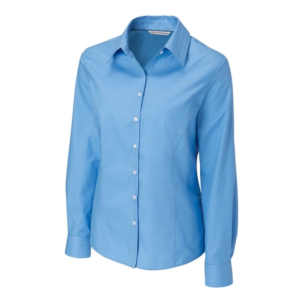 Cutter & Buck Epic Easy Care Fine Twill Womens Long Sleev... - Cutter & Buck Epic Easy Care Fine Twill Womens Long Sleev... - Image 0 of 9