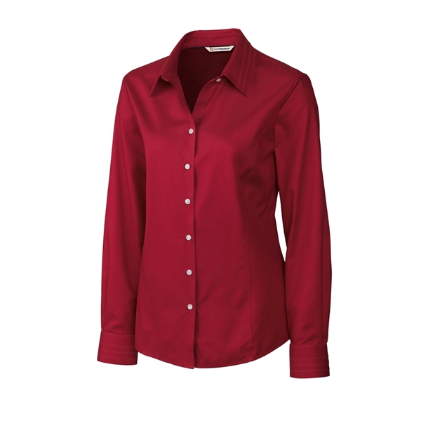 Cutter & Buck Epic Easy Care Fine Twill Womens Long Sleev... - Cutter & Buck Epic Easy Care Fine Twill Womens Long Sleev... - Image 3 of 9