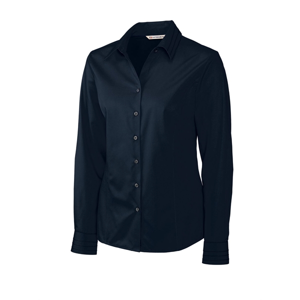Cutter & Buck Epic Easy Care Fine Twill Womens Long Sleev... - Cutter & Buck Epic Easy Care Fine Twill Womens Long Sleev... - Image 4 of 9