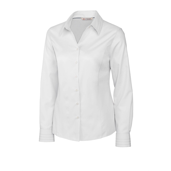 Cutter & Buck Epic Easy Care Fine Twill Womens Long Sleev... - Cutter & Buck Epic Easy Care Fine Twill Womens Long Sleev... - Image 6 of 9