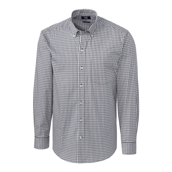 Cutter & Buck Easy Care Stretch Gingham Mens Big and Tall... - Cutter & Buck Easy Care Stretch Gingham Mens Big and Tall... - Image 5 of 6