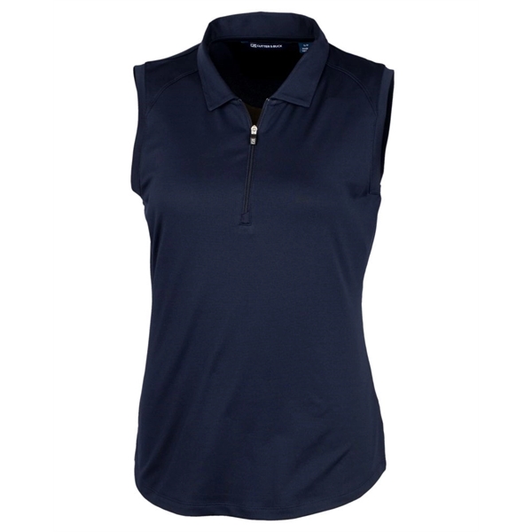 Cutter & Buck Forge Stretch Womens Sleeveless Polo - Cutter & Buck Forge Stretch Womens Sleeveless Polo - Image 4 of 11