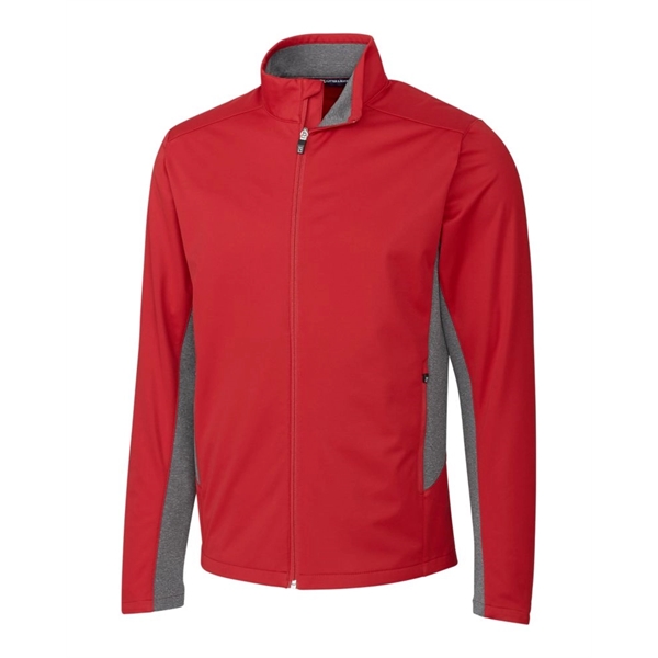 Cutter & Buck Navigate Softshell Mens Big and Tall Full Z... - Cutter & Buck Navigate Softshell Mens Big and Tall Full Z... - Image 1 of 5