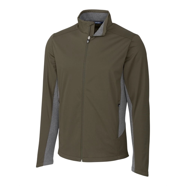 Cutter & Buck Navigate Softshell Mens Big and Tall Full Z... - Cutter & Buck Navigate Softshell Mens Big and Tall Full Z... - Image 2 of 5
