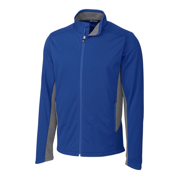 Cutter & Buck Navigate Softshell Mens Big and Tall Full Z... - Cutter & Buck Navigate Softshell Mens Big and Tall Full Z... - Image 3 of 5