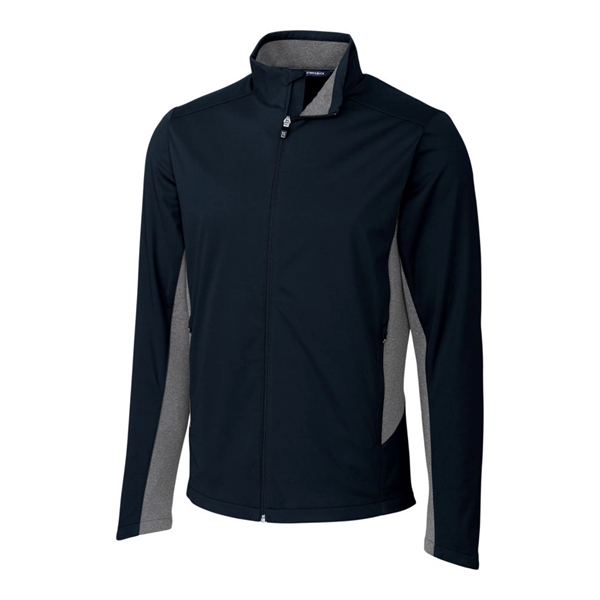Cutter & Buck Navigate Softshell Mens Big and Tall Full Z... - Cutter & Buck Navigate Softshell Mens Big and Tall Full Z... - Image 4 of 5
