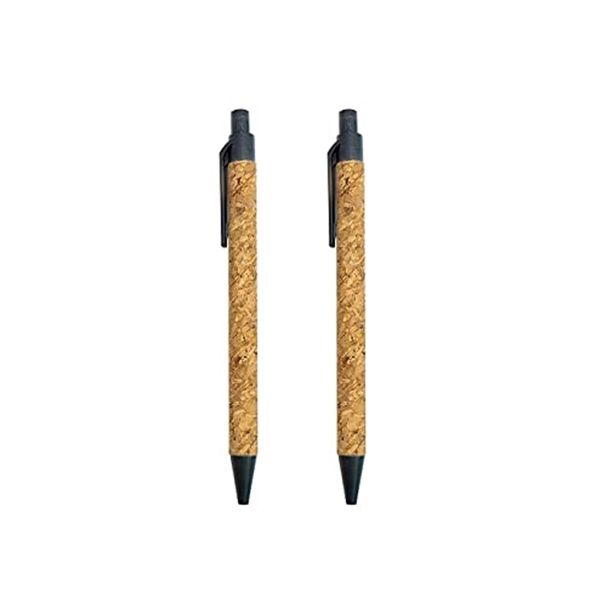 Retractable Cork Ballpoint Pens - Retractable Cork Ballpoint Pens - Image 5 of 5