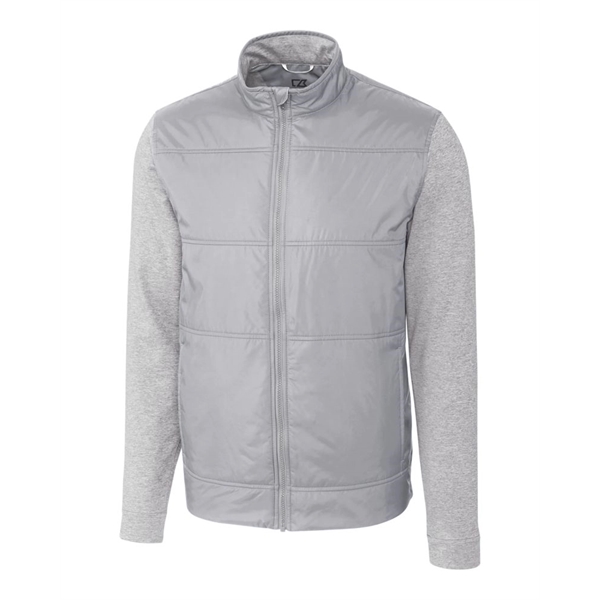 Cutter & Buck Stealth Hybrid Quilted Mens Big and Tall Fu...