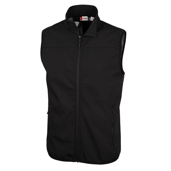 Custom Clique Trail Recycled Stretch Softshell Mens Full Zip Vest