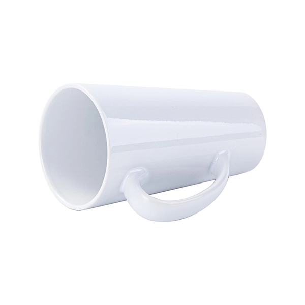 Traditional White Ceramic Mug, 17 oz. - Traditional White Ceramic Mug, 17 oz. - Image 2 of 5