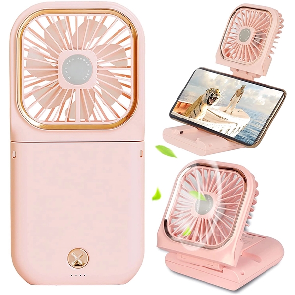 Portable Charger Fan Power Bank - Portable Charger Fan Power Bank - Image 1 of 8