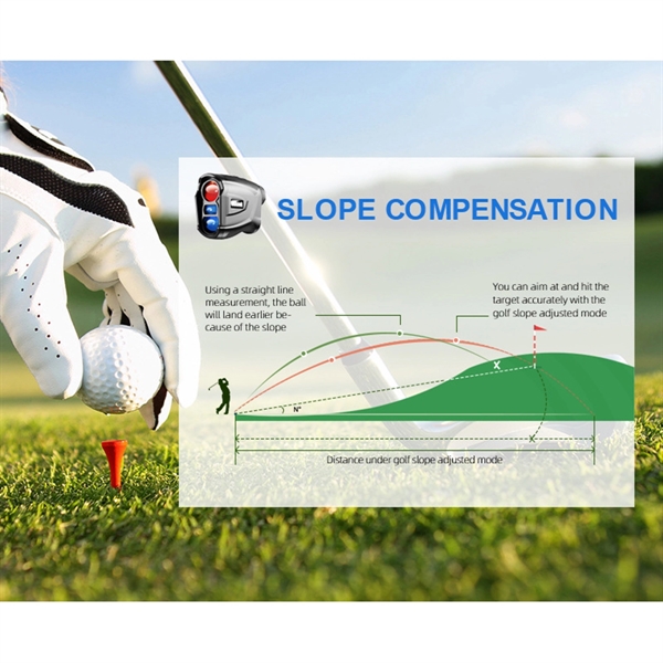 Laser Rangefinder For Golf & Hunting - Laser Rangefinder For Golf & Hunting - Image 6 of 9