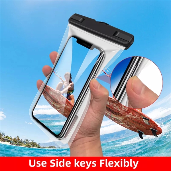 Floating Waterproof Phone Pouch With Lanyard - Floating Waterproof Phone Pouch With Lanyard - Image 2 of 3