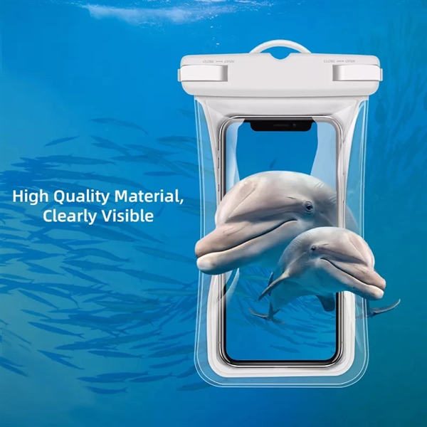 Floating Waterproof Phone Pouch With Lanyard - Floating Waterproof Phone Pouch With Lanyard - Image 3 of 3