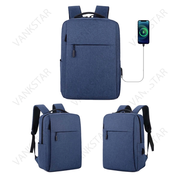 Laptop Backpack With Usb Charging Port - Laptop Backpack With Usb Charging Port - Image 4 of 4