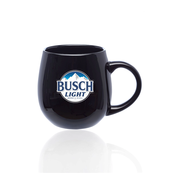22 oz. Buddha Round Custom ceramic Coffee Mugs - 22 oz. Buddha Round Custom ceramic Coffee Mugs - Image 0 of 1
