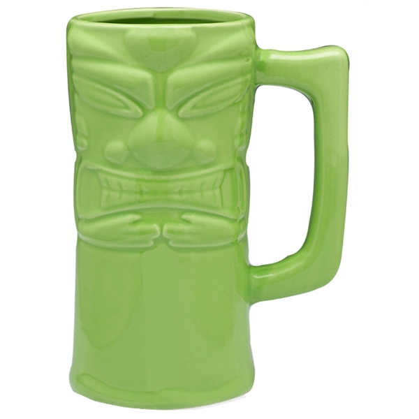 13 oz. Tiki Glossy Ceramic Mugs - 13 oz. Tiki Glossy Ceramic Mugs - Image 3 of 6