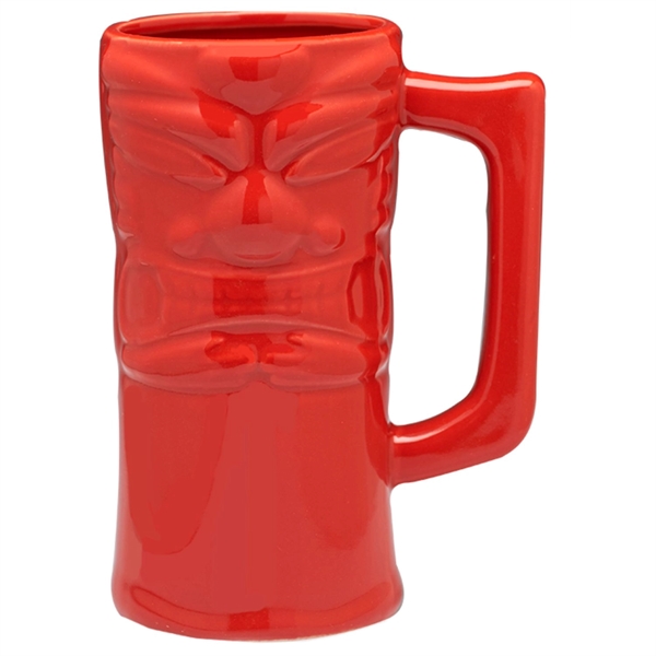 13 oz. Tiki Glossy Ceramic Mugs - 13 oz. Tiki Glossy Ceramic Mugs - Image 4 of 6