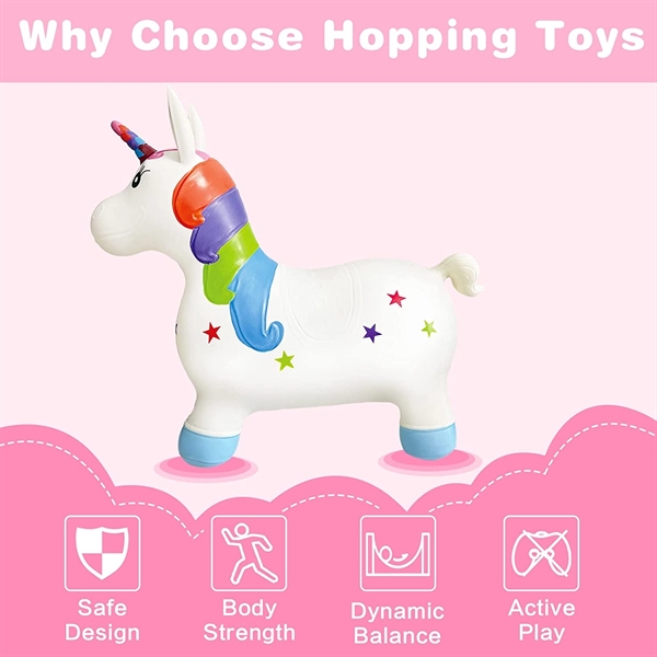 Jumping Unicorn Horse - Jumping Unicorn Horse - Image 2 of 3