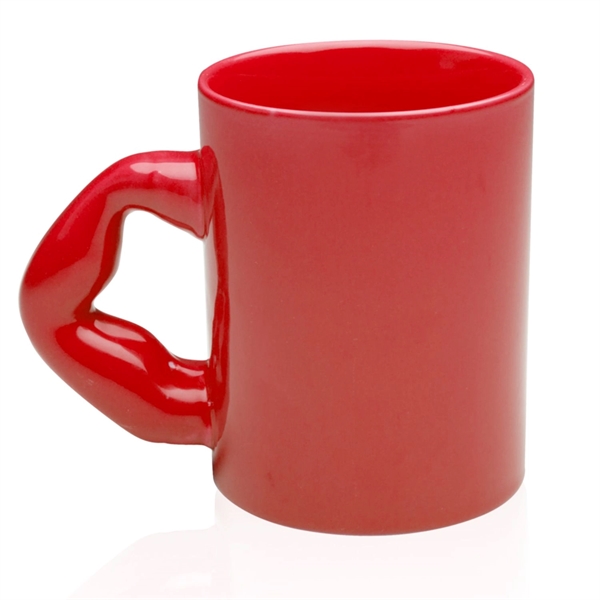 14 oz. Big Boss Embossed ceramic Mugs w/ Arm Shaped Handle - 14 oz. Big Boss Embossed ceramic Mugs w/ Arm Shaped Handle - Image 1 of 1