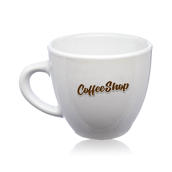 2 oz. Embossed LOVE Design ceramic Coffee Mugs - 2 oz. Embossed LOVE Design ceramic Coffee Mugs - Image 0 of 2