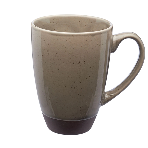 16 oz. Mayan Speckle Clay Custom Ceramic Coffee Mugs - 16 oz. Mayan Speckle Clay Custom Ceramic Coffee Mugs - Image 1 of 4