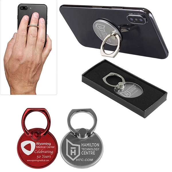 The Twister Cell Phone Metal Ring Holder and Stand