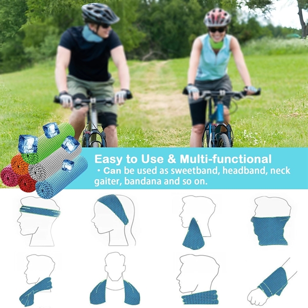 Microfiber Cooling Towel - Microfiber Cooling Towel - Image 1 of 3