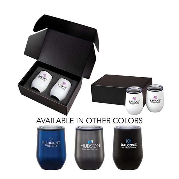 Matteo II Two-Piece Wine/Whiskey Tumbler Gift Set - Matteo II Two-Piece Wine/Whiskey Tumbler Gift Set - Image 0 of 16