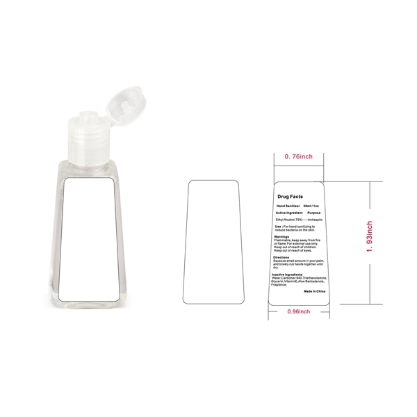 IN Stock Travel-sized 1 Oz SANITIZER - IN Stock Travel-sized 1 Oz SANITIZER - Image 3 of 3
